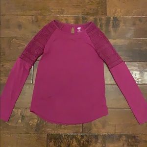 Old Navy, magenta top